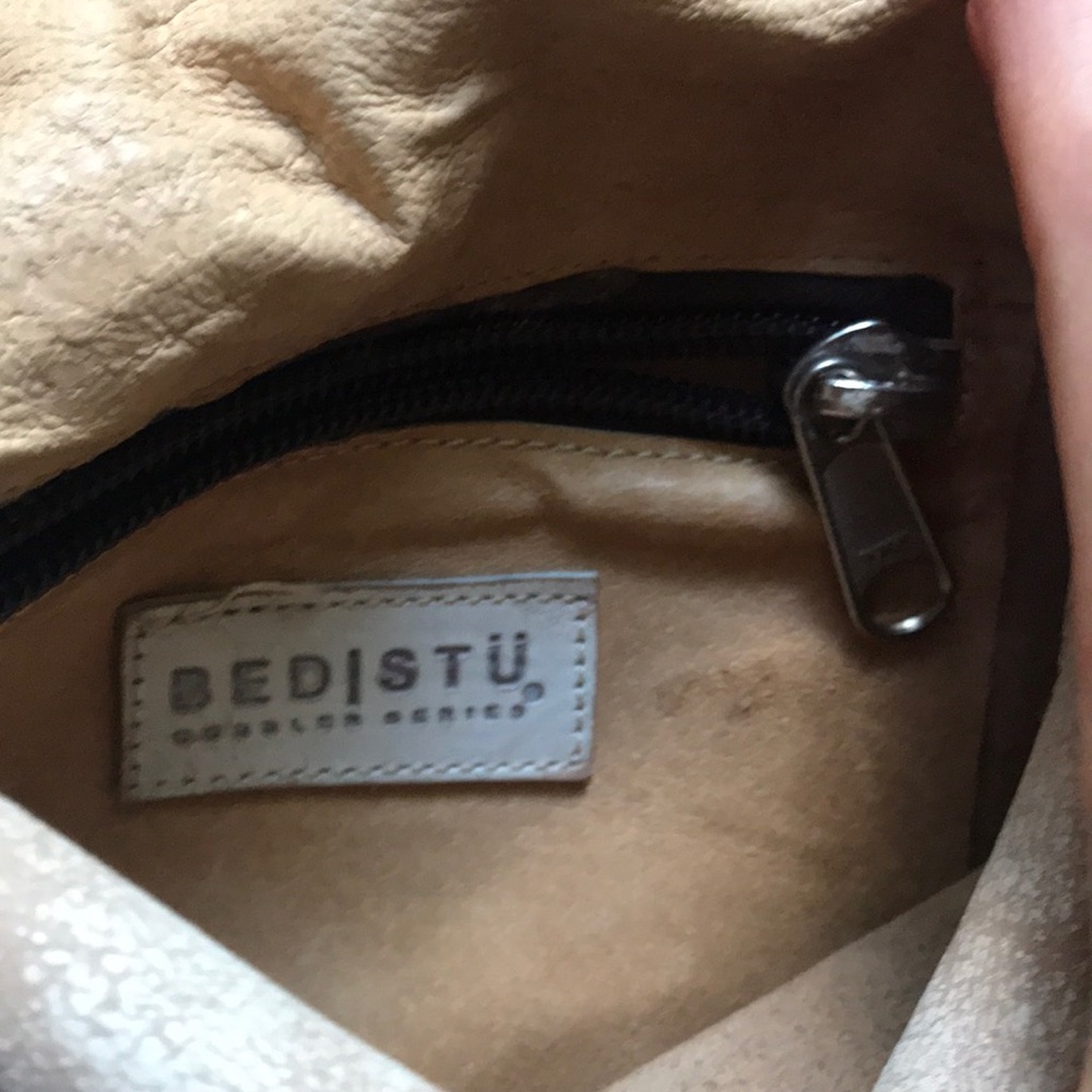 Bed Stu Cube Handbag Crossbody leather distressed - Picture 8 of 8